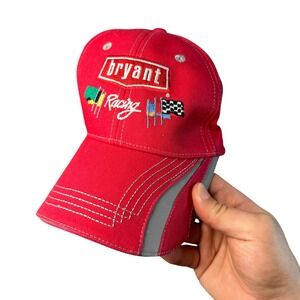 Cap America Bryant Racing Hat Red Embroidered Number 11 Adjustable Baseball Cap